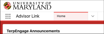 Current application indicator